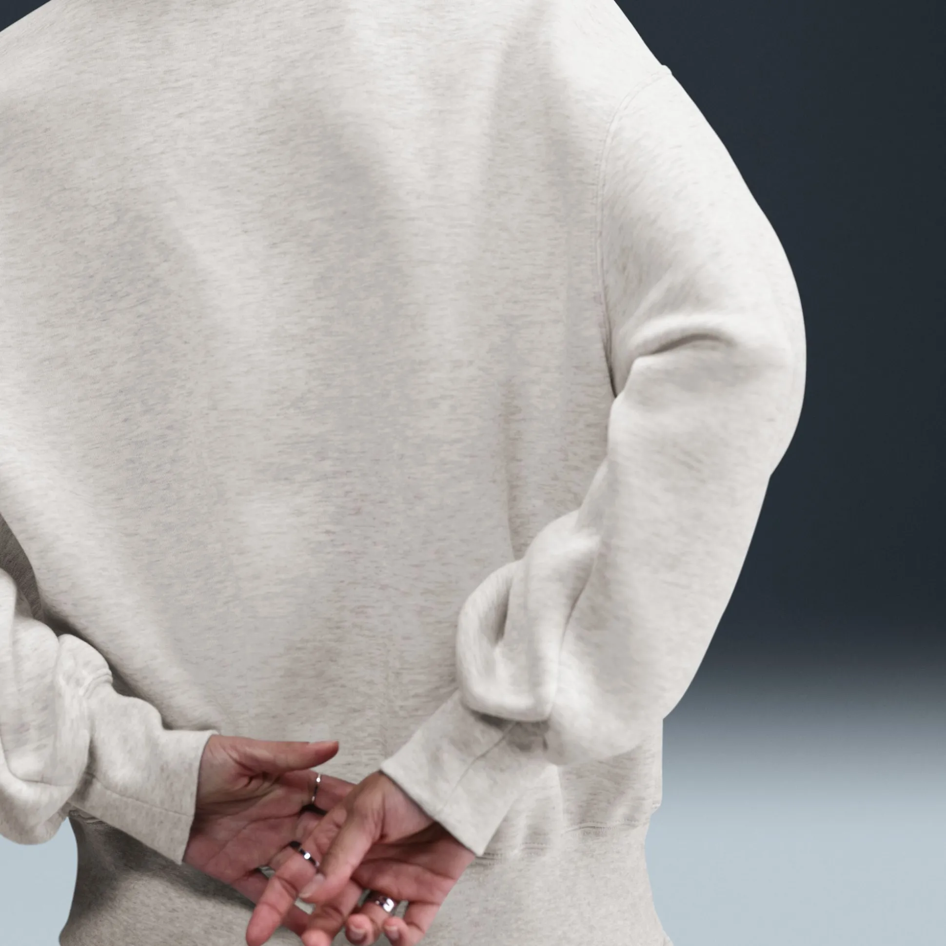 Oversized Crew-Neck Sweatshirt