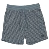 Paolo Knit Shorts- Faded Denim
