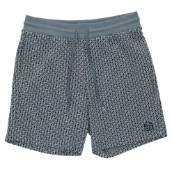 Paolo Knit Shorts- Faded Denim
