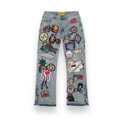 Patchwork Denim (Blue Wash)