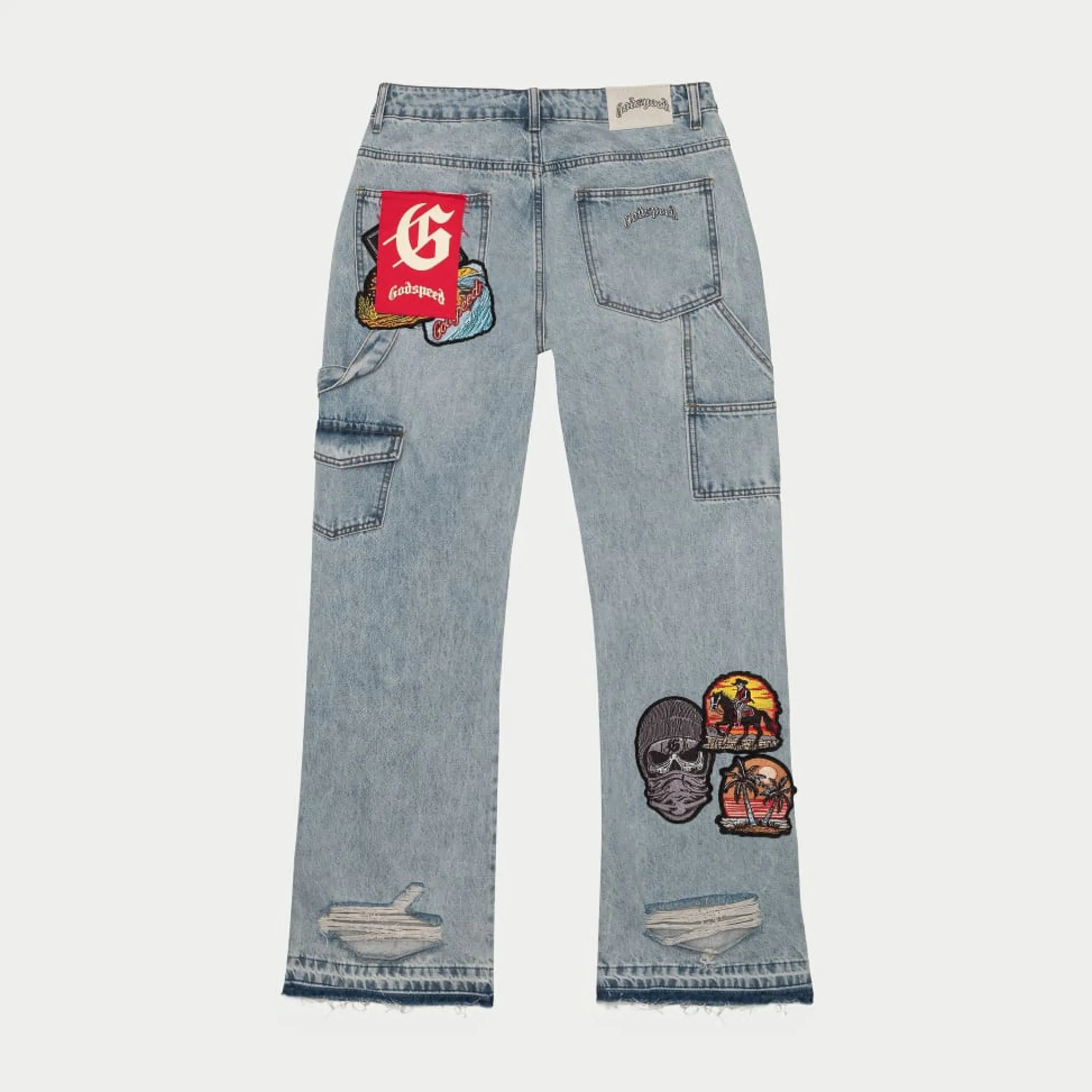 Patchwork Denim (Blue Wash)