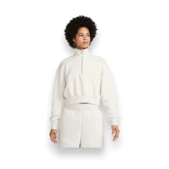 Phoenix Fleece 1/2-Zip Cropped Sweatshirt