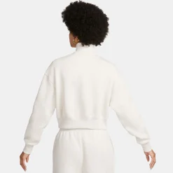 Phoenix Fleece 1/2-Zip Cropped Sweatshirt