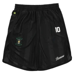Polyester Bermuda Shorts Black
