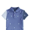Pony Stretch Mesh Boxy Polo