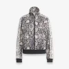Python Allover Print Track Jacket
