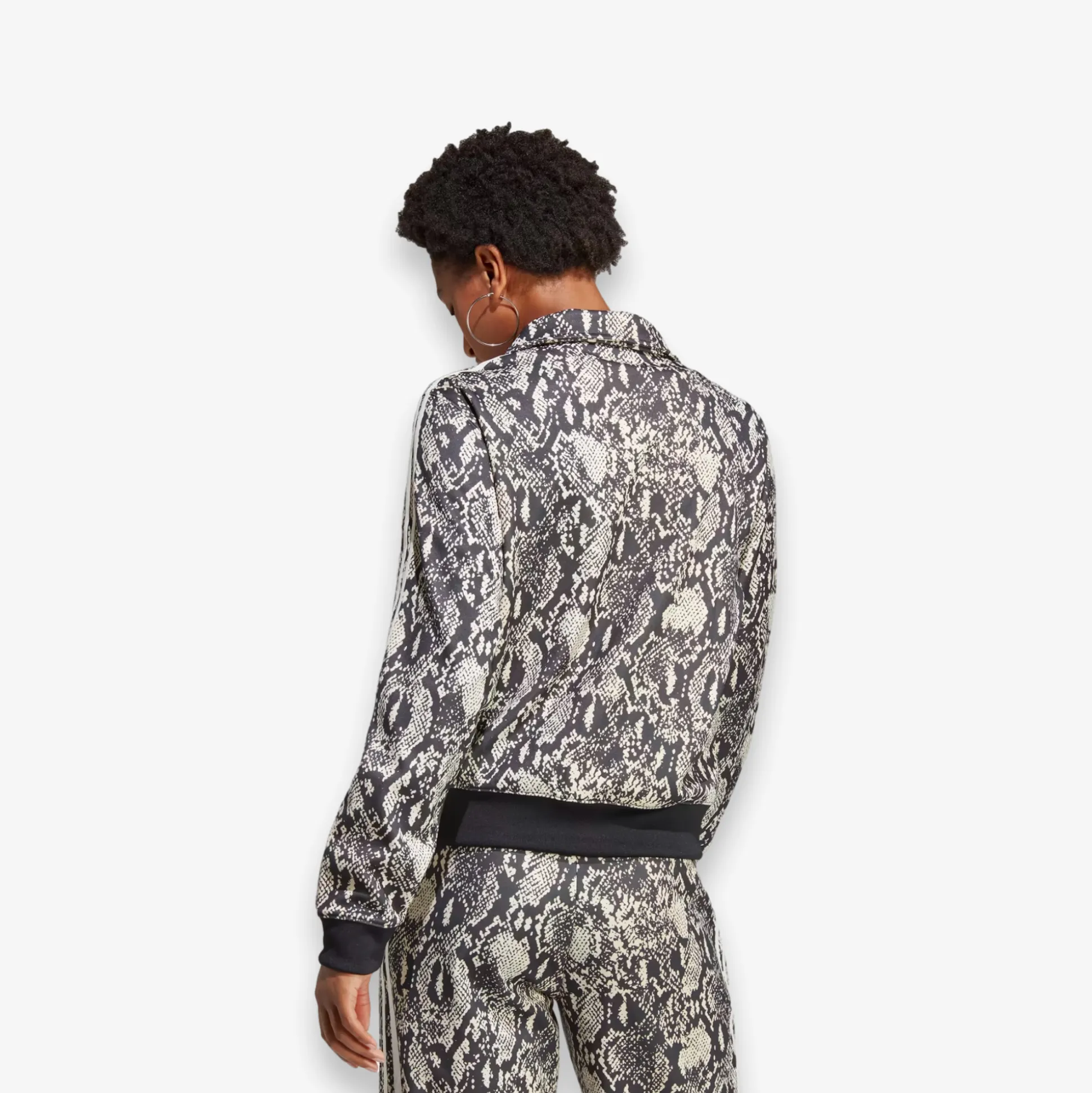 Python Allover Print Track Jacket
