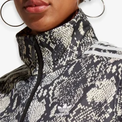 Python Allover Print Track Jacket