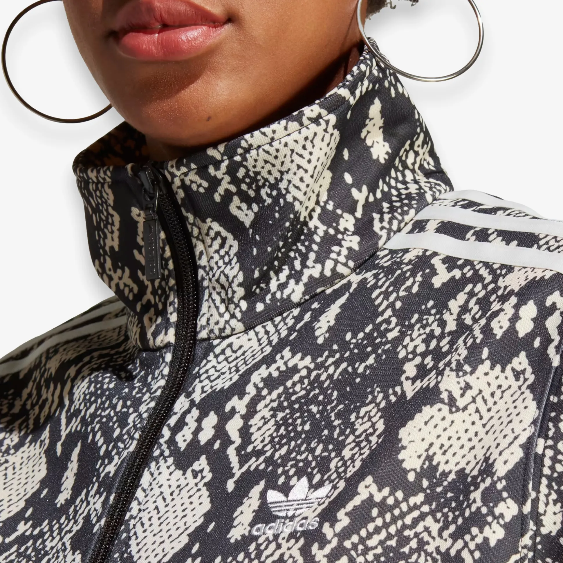 Python Allover Print Track Jacket
