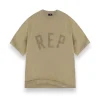 Rep Applique T-Shirt - Fawn