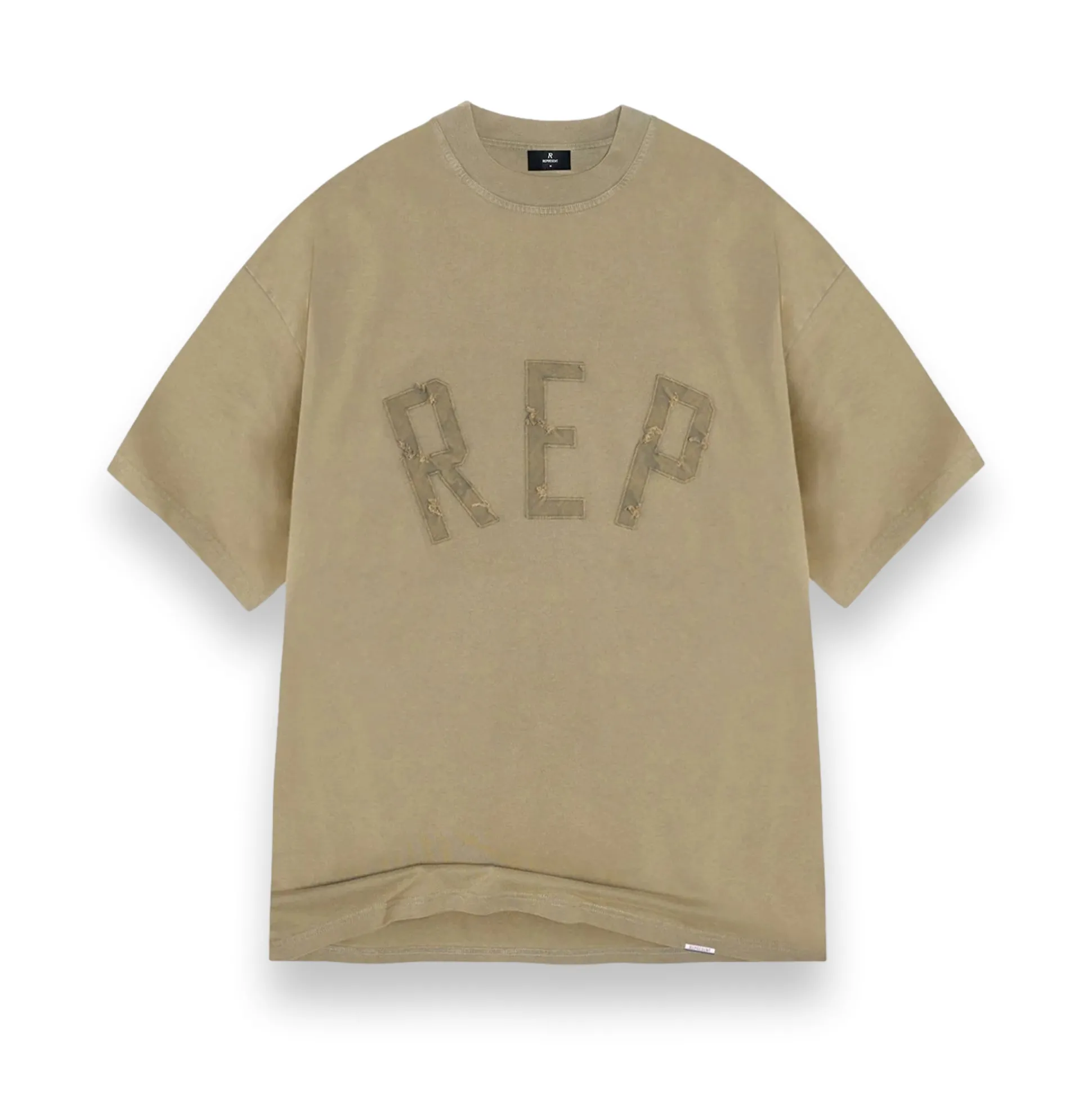 Rep Applique T-Shirt - Fawn