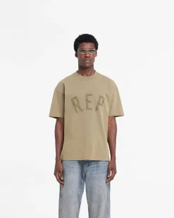 Rep Applique T-Shirt - Fawn
