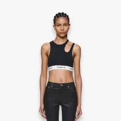 Rib Cut Out Bralette