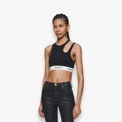 Rib Cut Out Bralette