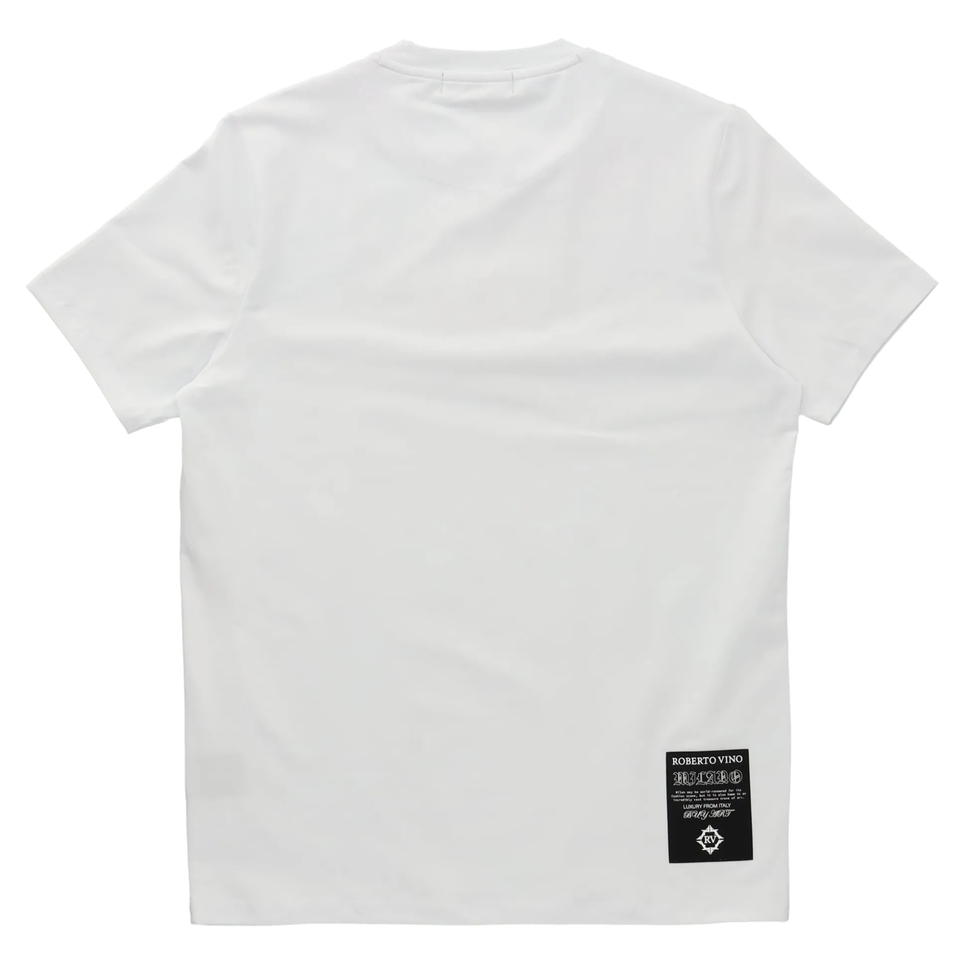 RV Front Brush Tee White