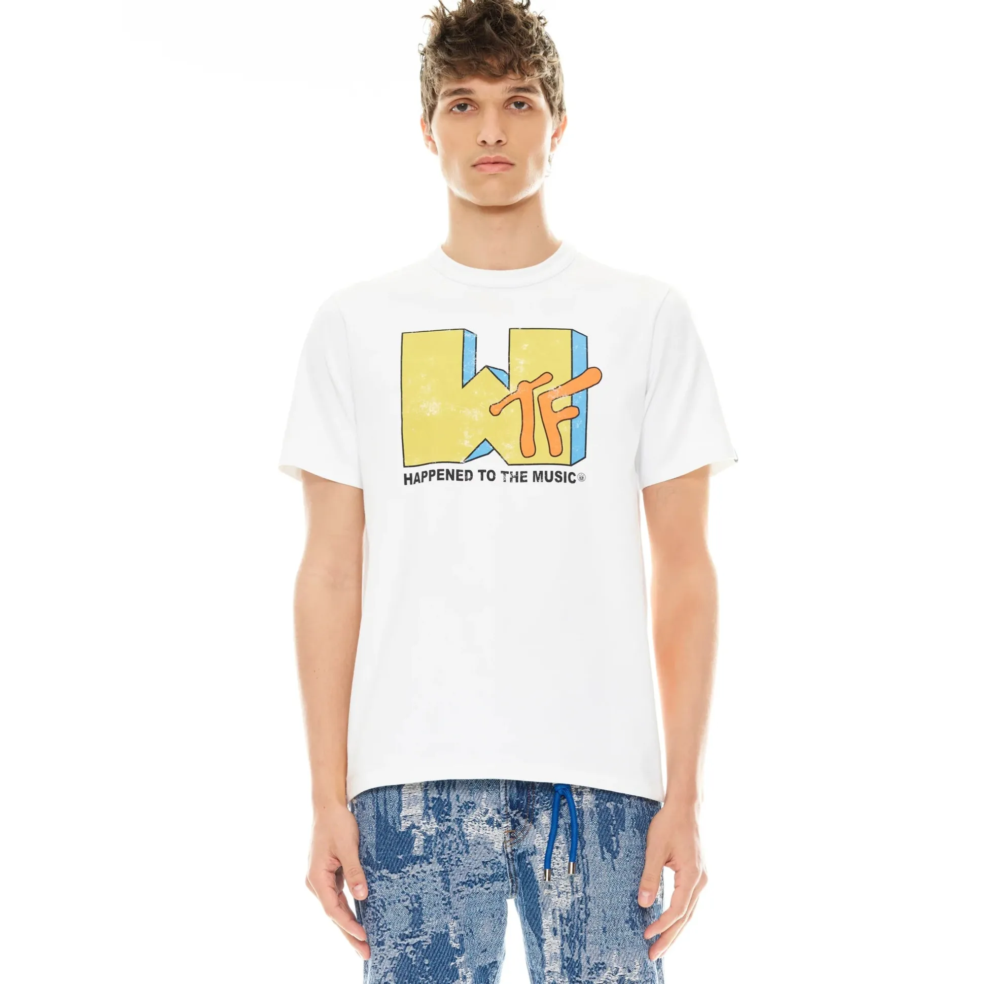 Short Sleeve Crew Neck Tee Wtf