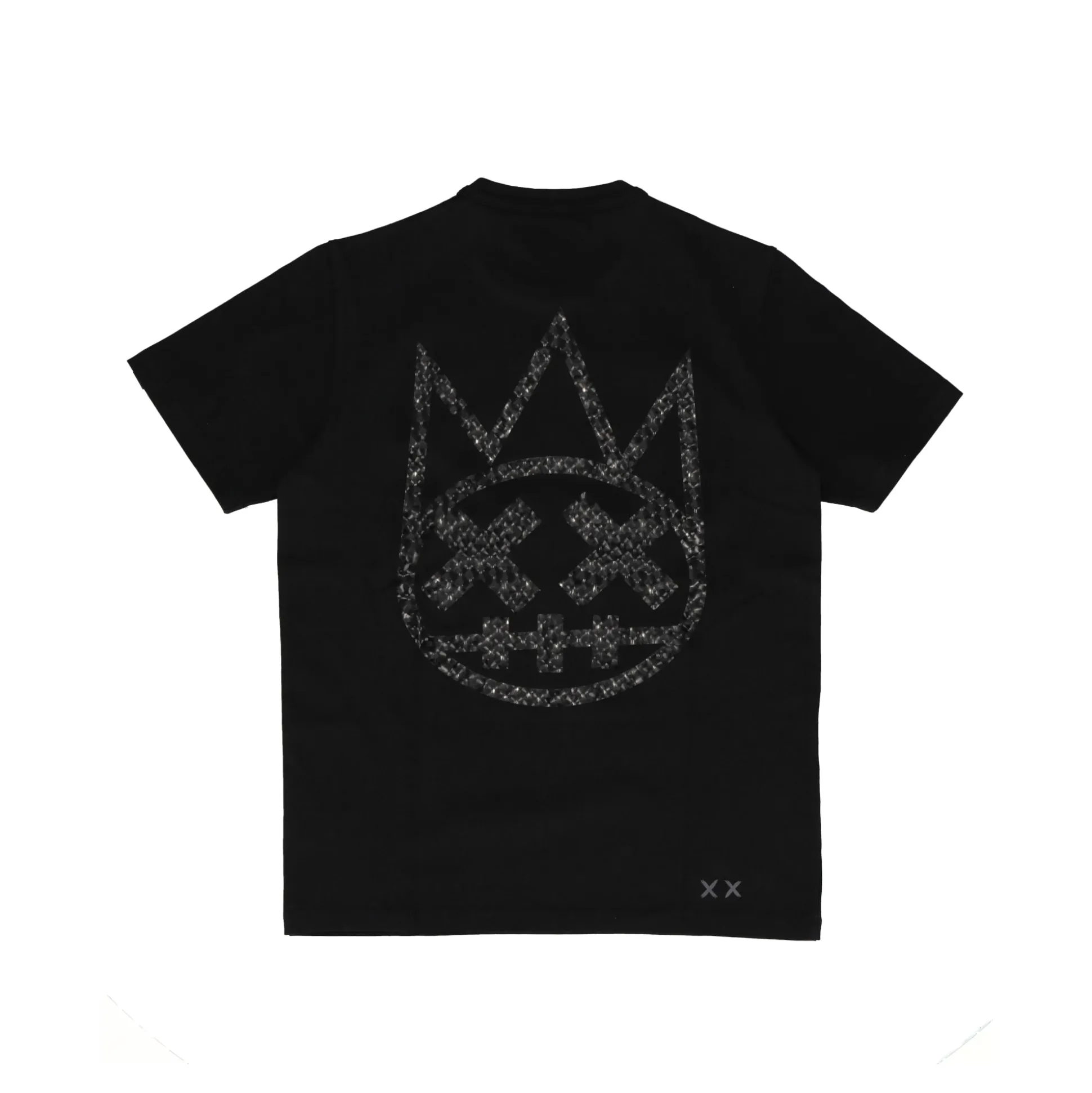 Short Sleeve Crewneck Metal Logo Tee