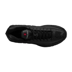 Shox R4 Black Bright Crimson