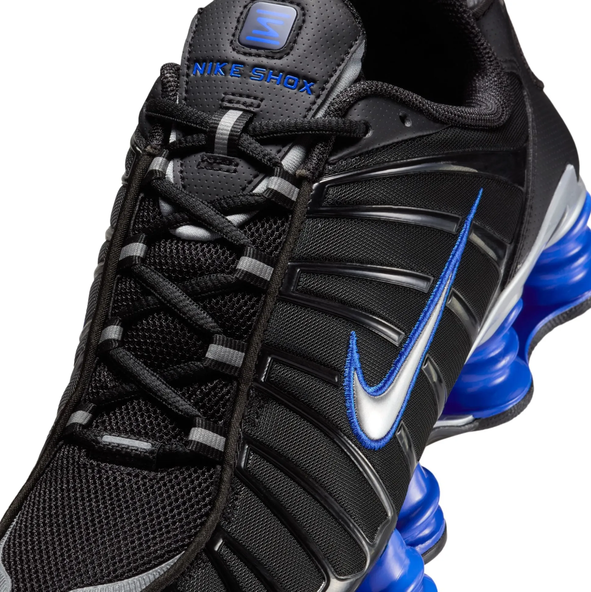 Shox Tl Black & Racer Blue