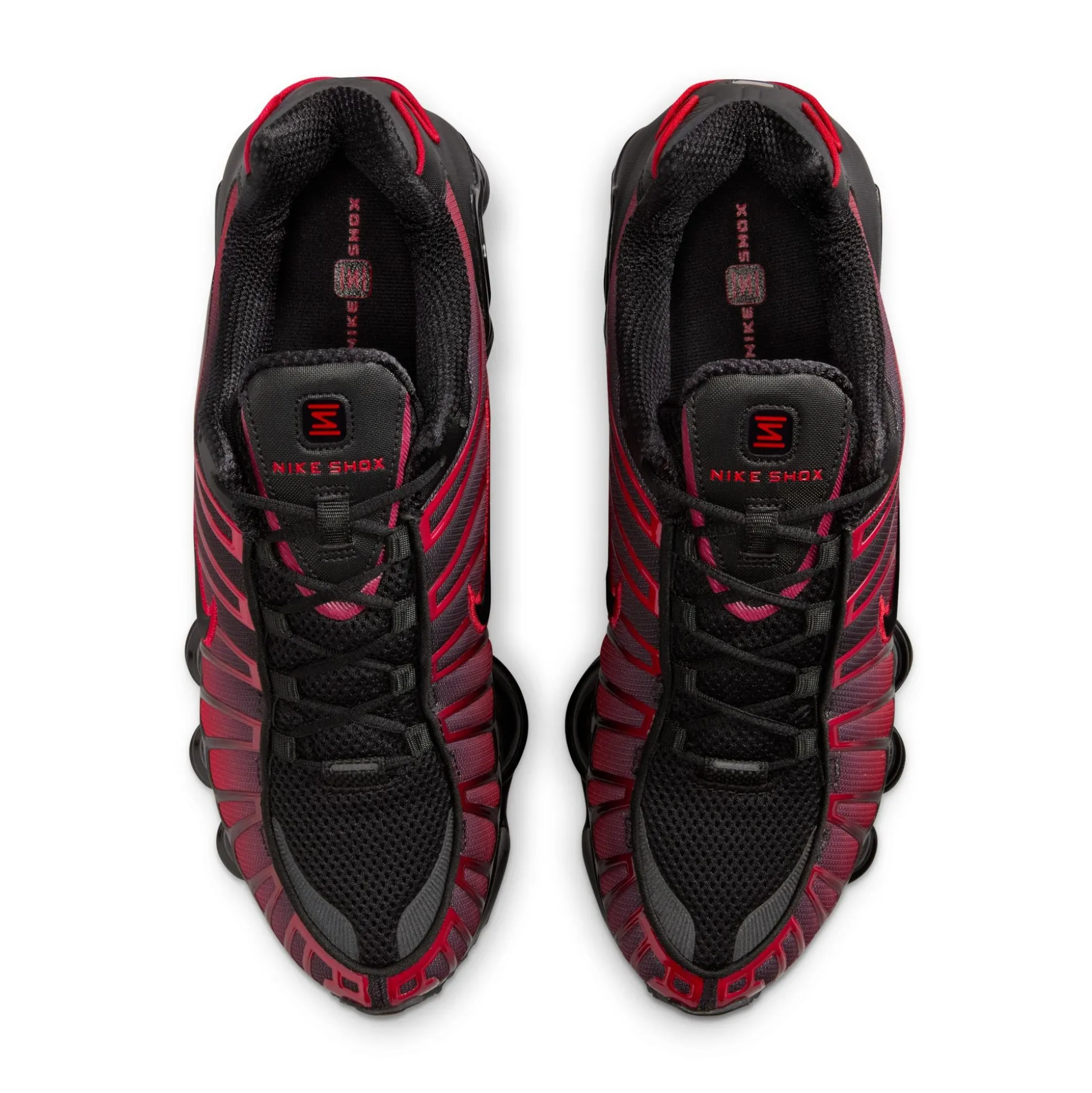 Shox TL Black University Red Gradient