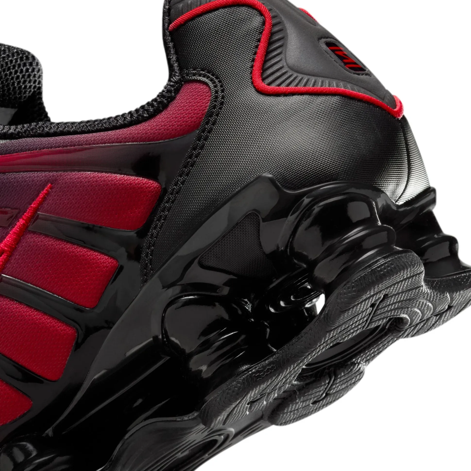 Shox TL Black University Red Gradient