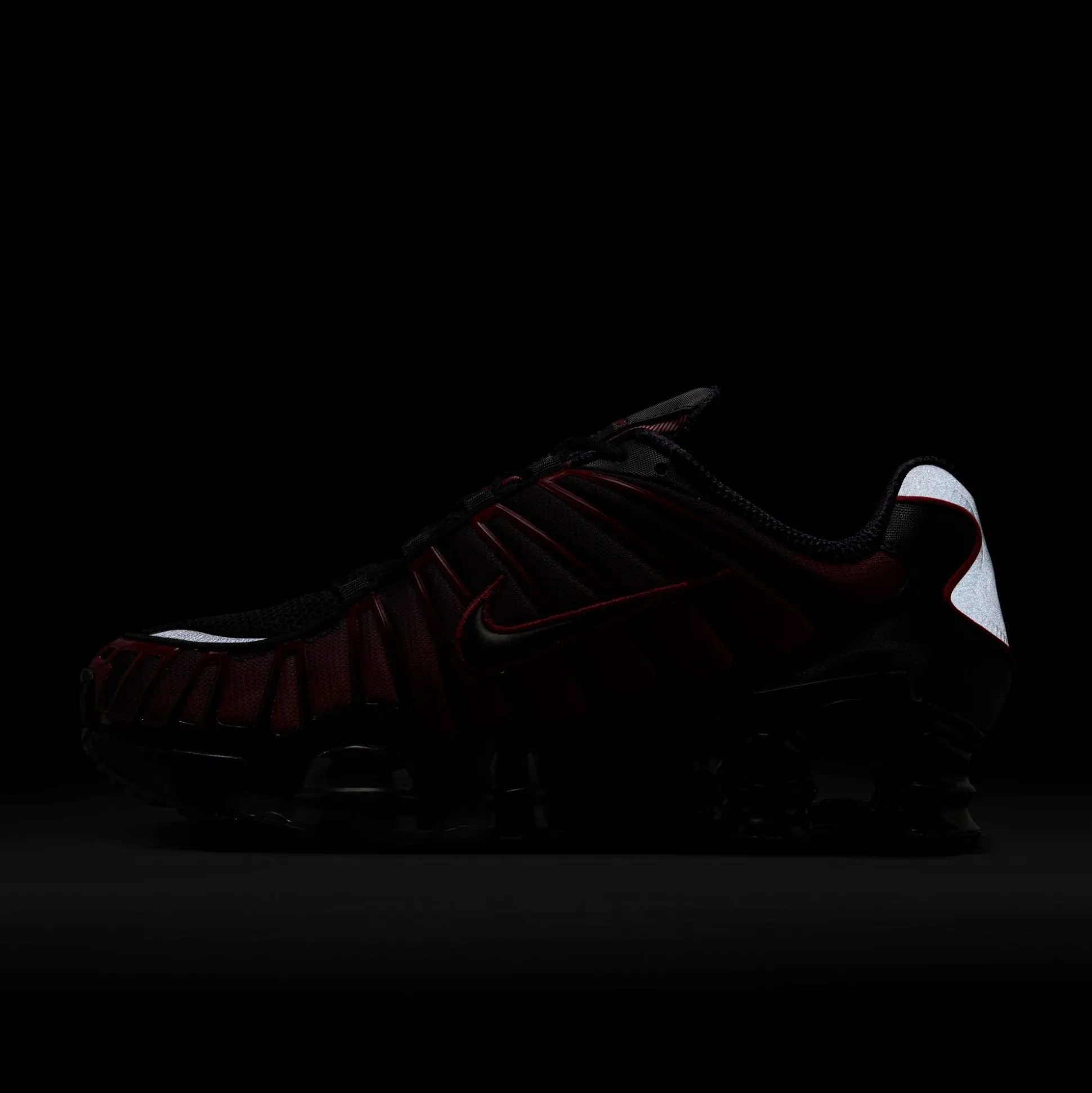 Shox TL Black University Red Gradient