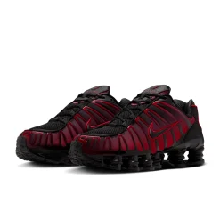 Shox TL Black University Red Gradient