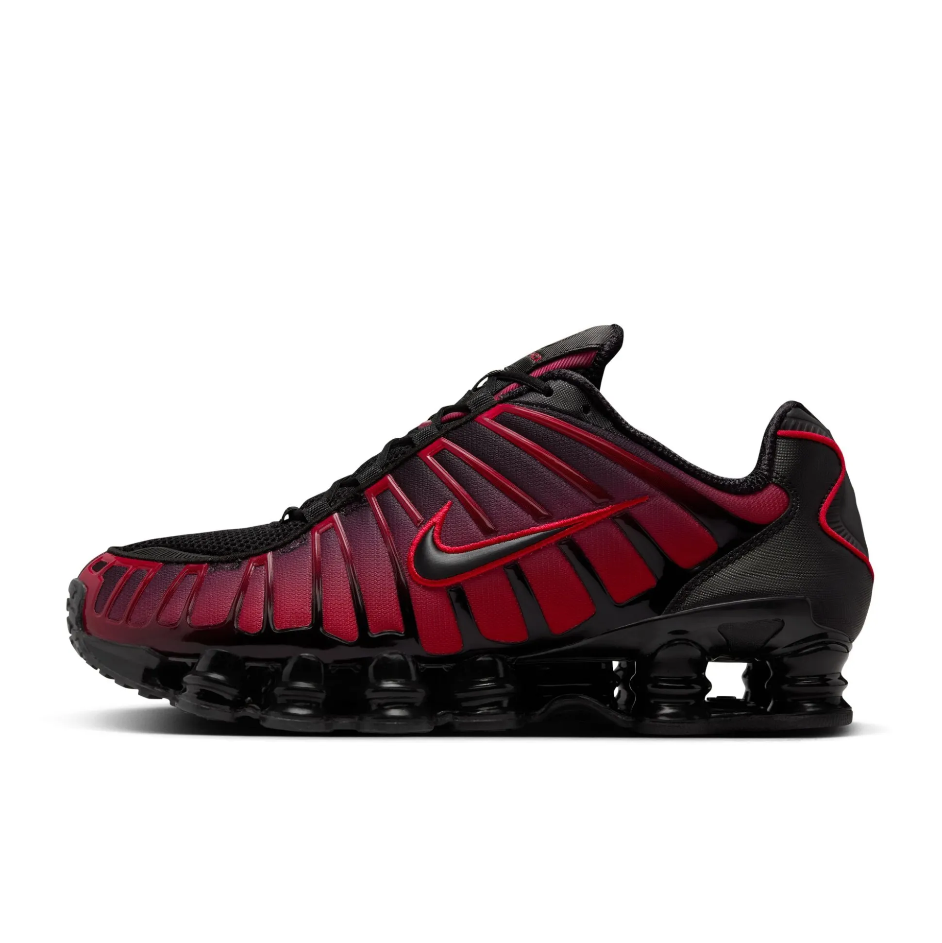 Shox TL Black University Red Gradient