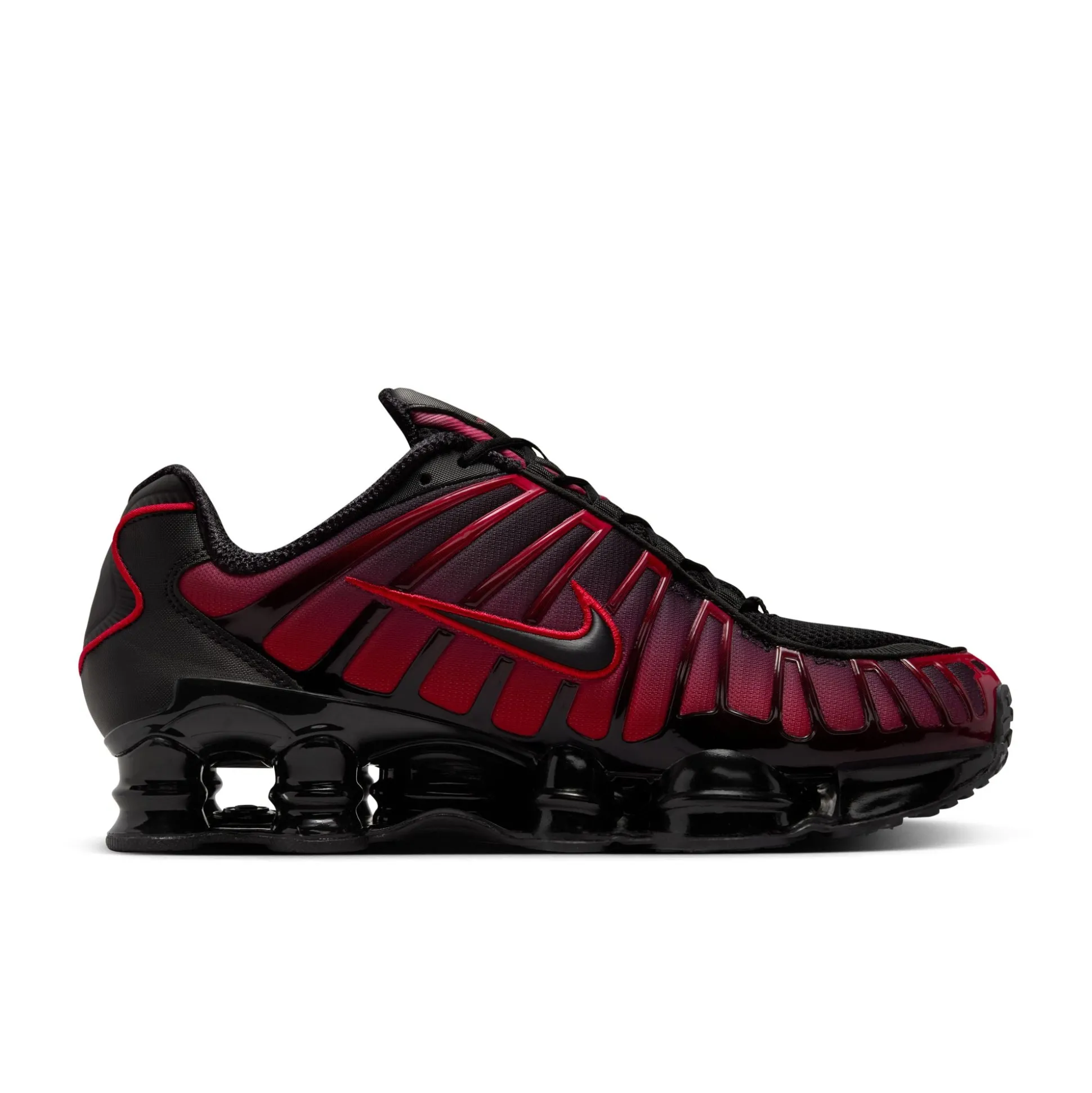 Shox TL Black University Red Gradient