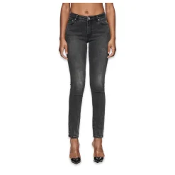 Skinny Mid Rise Jeans