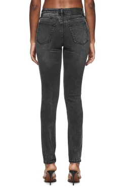 Skinny Mid Rise Jeans