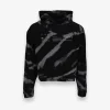 Sound System Tie Dye Crop Hoodie