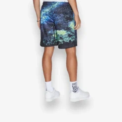 Space Palm Mesh Short