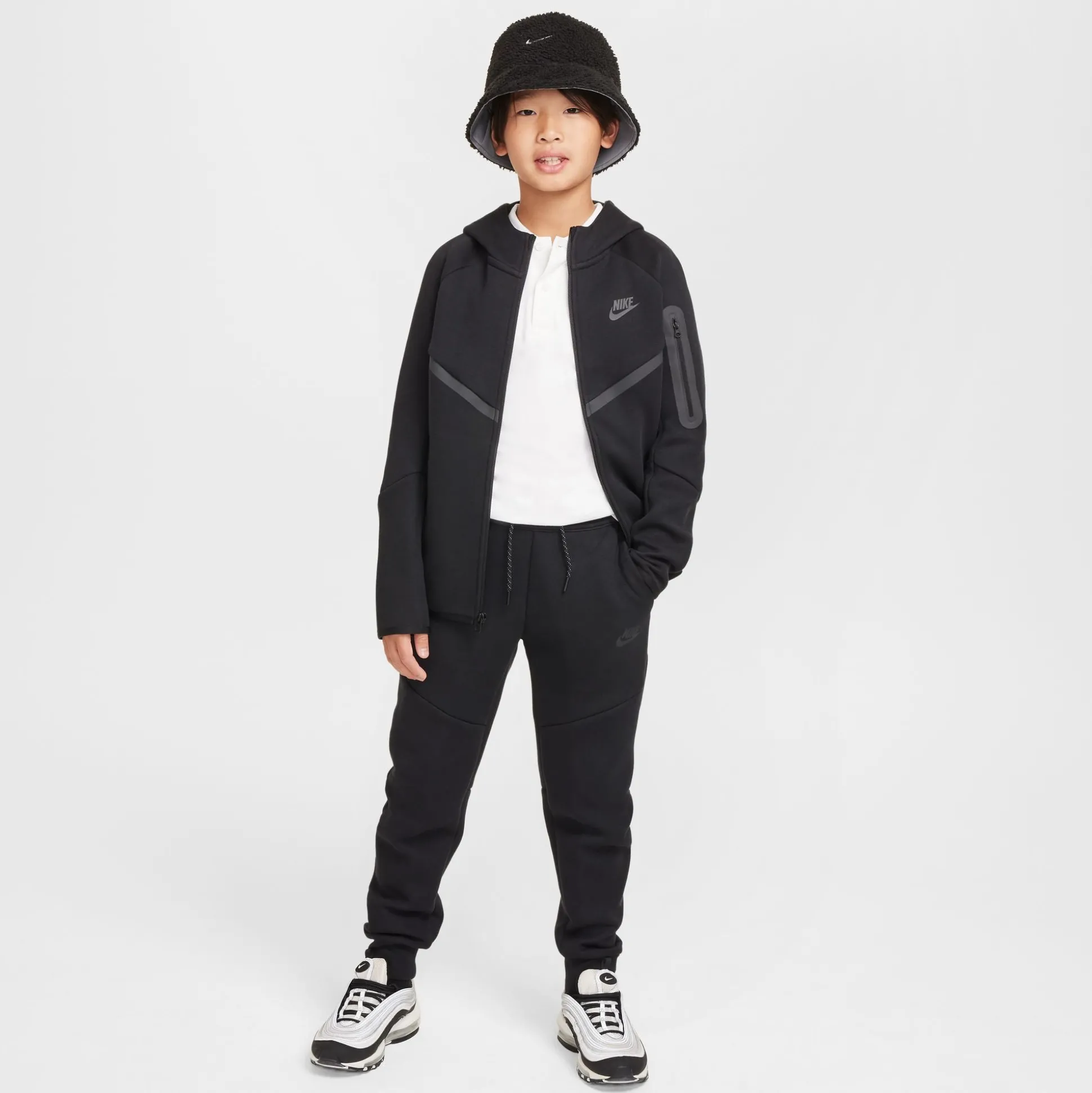 Sportswear Tech Fleece Big Kids' Full-Zip Hoodie