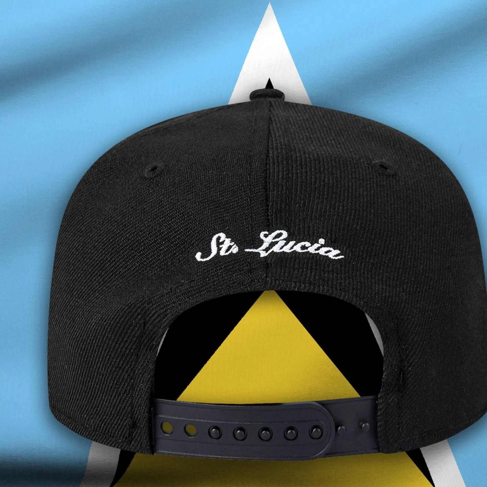 St. Lucia Crown Snapback Hat