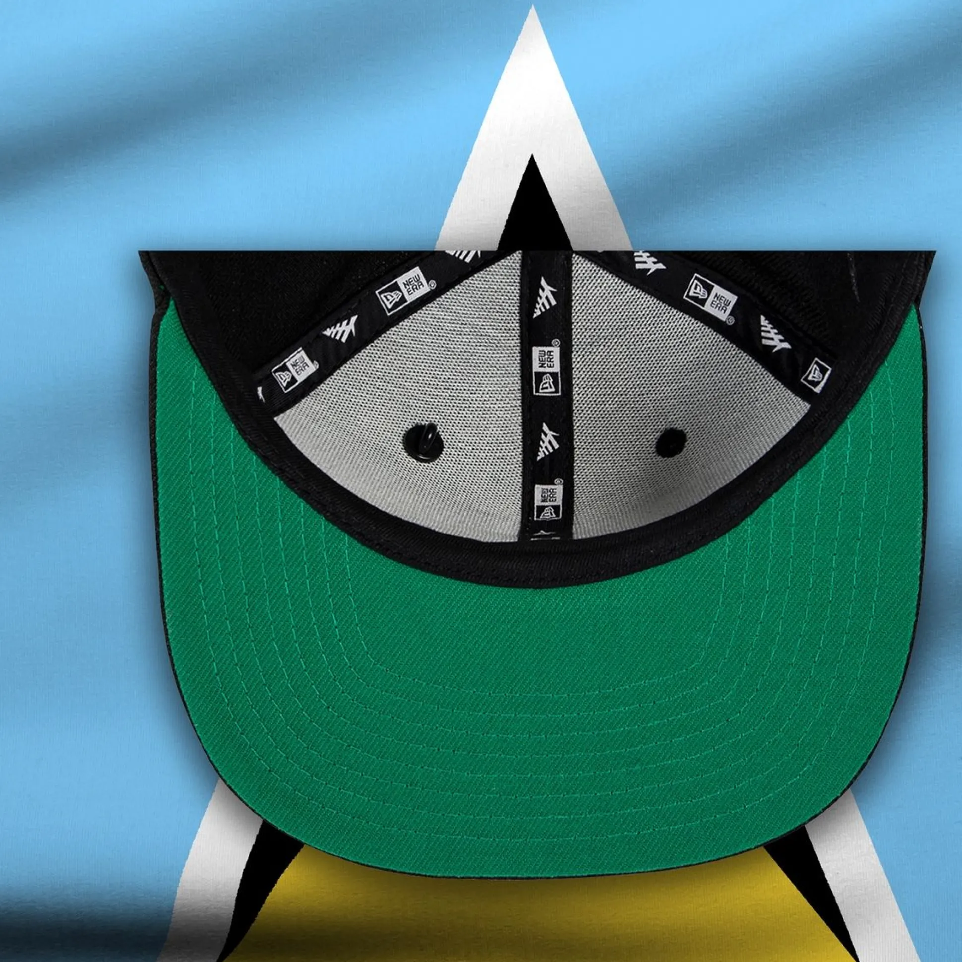 St. Lucia Crown Snapback Hat