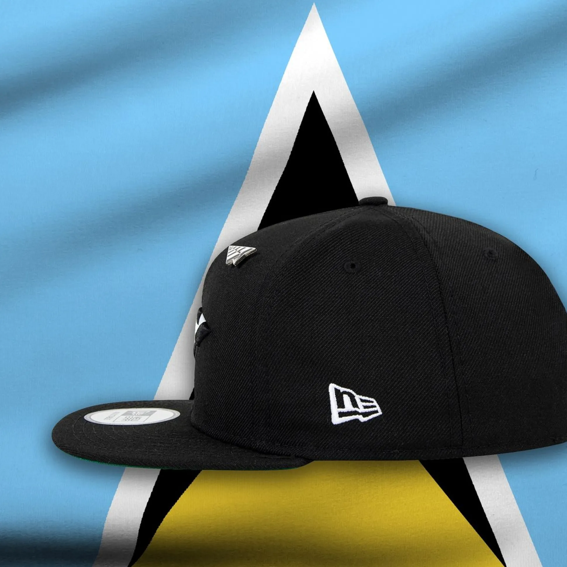 St. Lucia Crown Snapback Hat