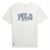 Striped-Logo Cotton Jersey Tee