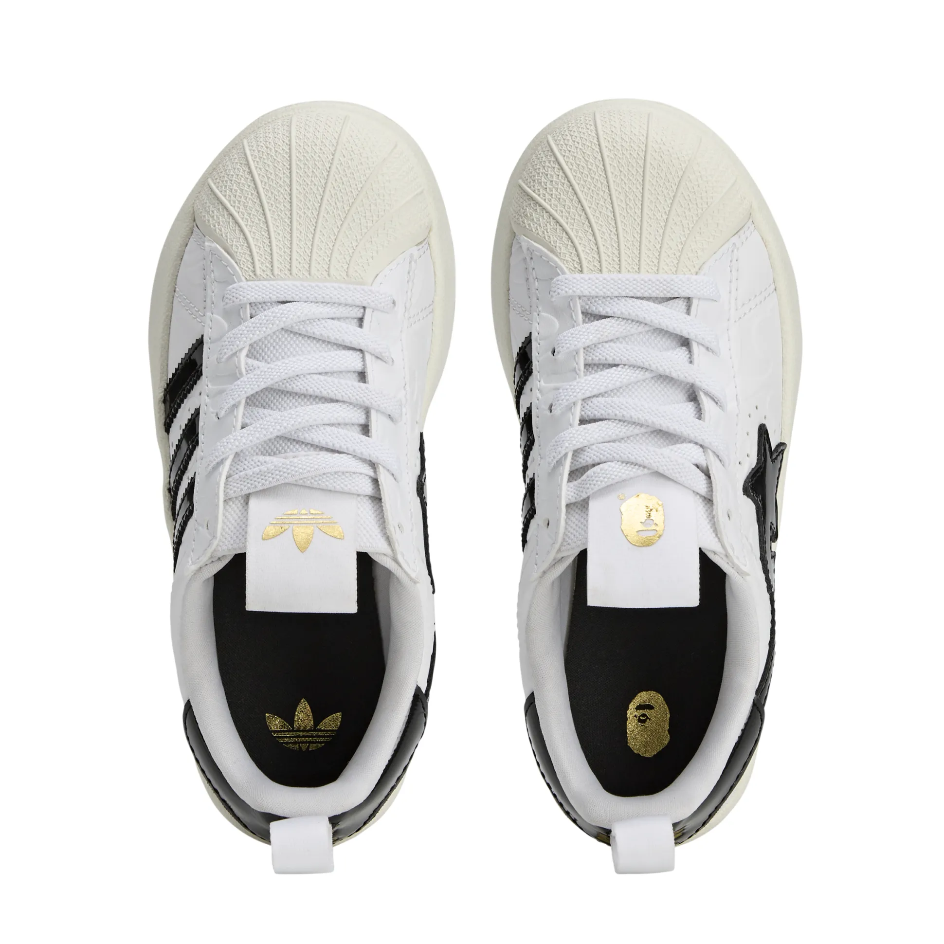 Superstar 360 Bape White Black GS
