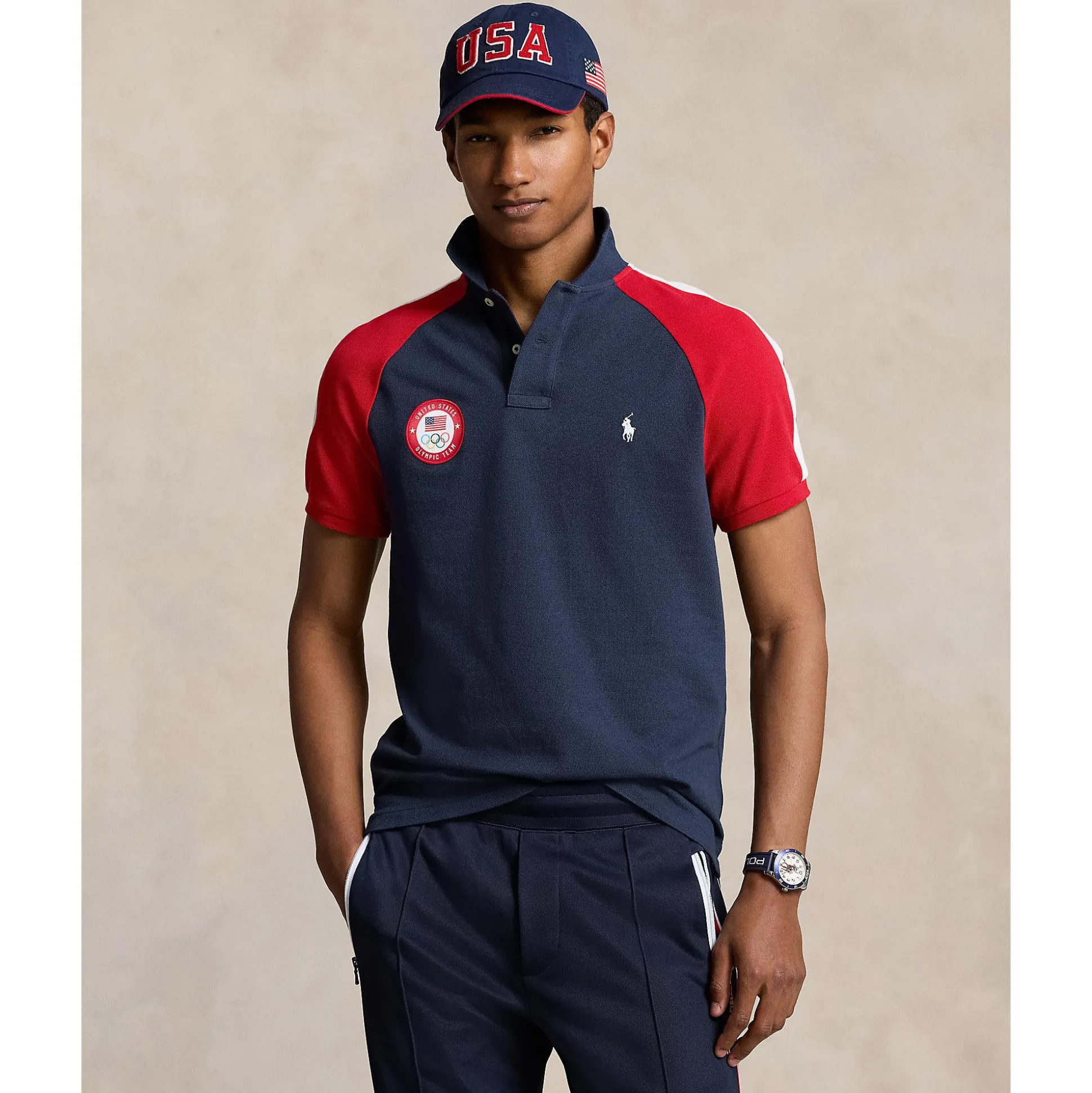 Team USA Mesh Polo Shirt