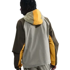 Tech Woven Windrunner Full Zip Jacket Brown
